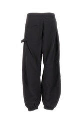 Black nylon cargo pant -  | Wise