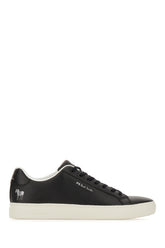 Black leather Rex sneakers -  | Wise