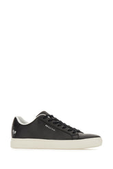 Black leather Rex sneakers -  | Wise