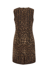 Printed wool blend dress -  | Wise