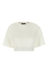 Ivory chenille t-shirt -  | Wise