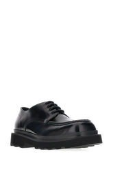 Black leather lace-up shoes -  | Wise