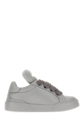 Grey nappa leather Mega Skate sneakers -  | Wise