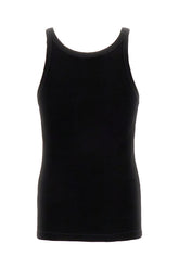 Black cotton tank top -  | Wise