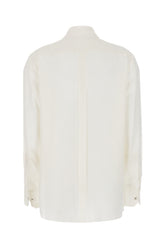 Ivory silk shirt -  | Wise