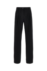 Pantalone in lana stretch nera -  | Wise