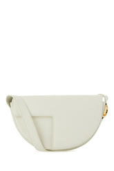 Ivory leather crossbody bag -  | Wise