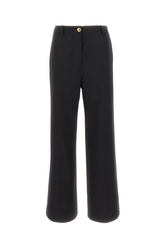 Pantalone in lana stretch nera -  | Wise