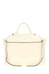 Ivory leather medium Steph handbag -  | Wise