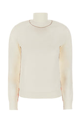 Ivory wool sweater -  | Wise