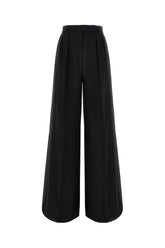 Pantalone in lana stretch nera -  | Wise