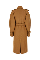 Camel wool blend coat -  | Wise