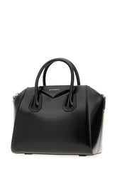 Black leather small Antigona handbag -  | Wise