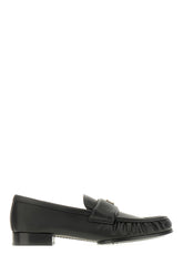 Black leather 4G loafers -  | Wise