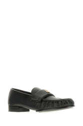 Black leather 4G loafers -  | Wise