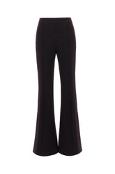 Black triacetate blend pants -  | Wise