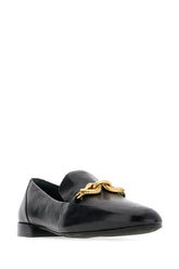 Black leather Jessa loafers -  | Wise