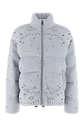 Embroidered wool down jacket -  | Wise