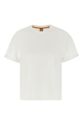 T-shirt oversize in cotone bianco -  | Wise