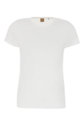 T-shirt in cotone stretch bianco -  | Wise