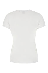 T-shirt in cotone stretch bianco -  | Wise