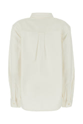 Ivory denim oversize shirt -  | Wise