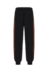 Pantalone jogging in cotone nero -  | Wise