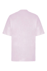 Pastel pink cotton oversize t-shirt -  | Wise