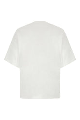 Ivory cotton oversize t-shirt -  | Wise