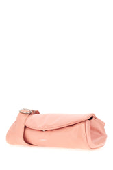 Pink nappa leather large Cannolo crossbody bag -  | Wise