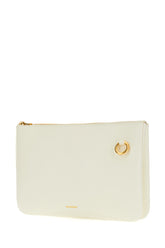 Ivory nappa leather crossbody bag -  | Wise