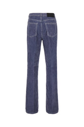 Blue cotton blend jeans -  | Wise