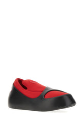 Two-tone neoprene and rubber slip ons -  | Wise