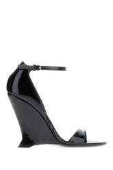 Black leather sandals -  | Wise