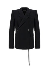 Black wool blazer -  | Wise