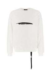 White cotton sweatshirt -  | Wise