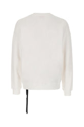 White cotton sweatshirt -  | Wise