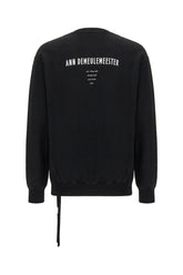 Black cotton sweatshirt -  | Wise