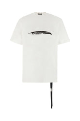 White cotton oversize t-shirt -  | Wise