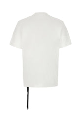 T-shirt oversize in cotone bianco -  | Wise