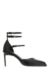 Black leather pumps -  | Wise