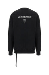 Black cotton sweatshirt -  | Wise