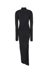 Black wool sweater dress -  | Wise