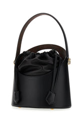 Black leather bucket bag -  | Wise