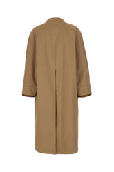 Camel cotton trench -  | Wise