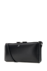 Black leather Cloud Reflex shoulder bag -  | Wise