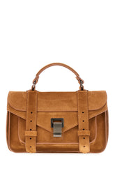 Biscuit suede leather PS1 Tiny handbag -  | Wise