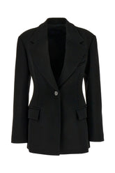 Black wool blazer -  | Wise