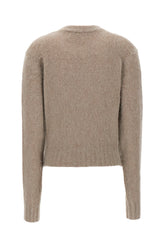 Maglione in misto alpaca stretch grigio -  | Wise