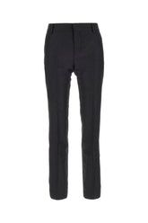 Pantalone in lana grigia scuro -  | Wise